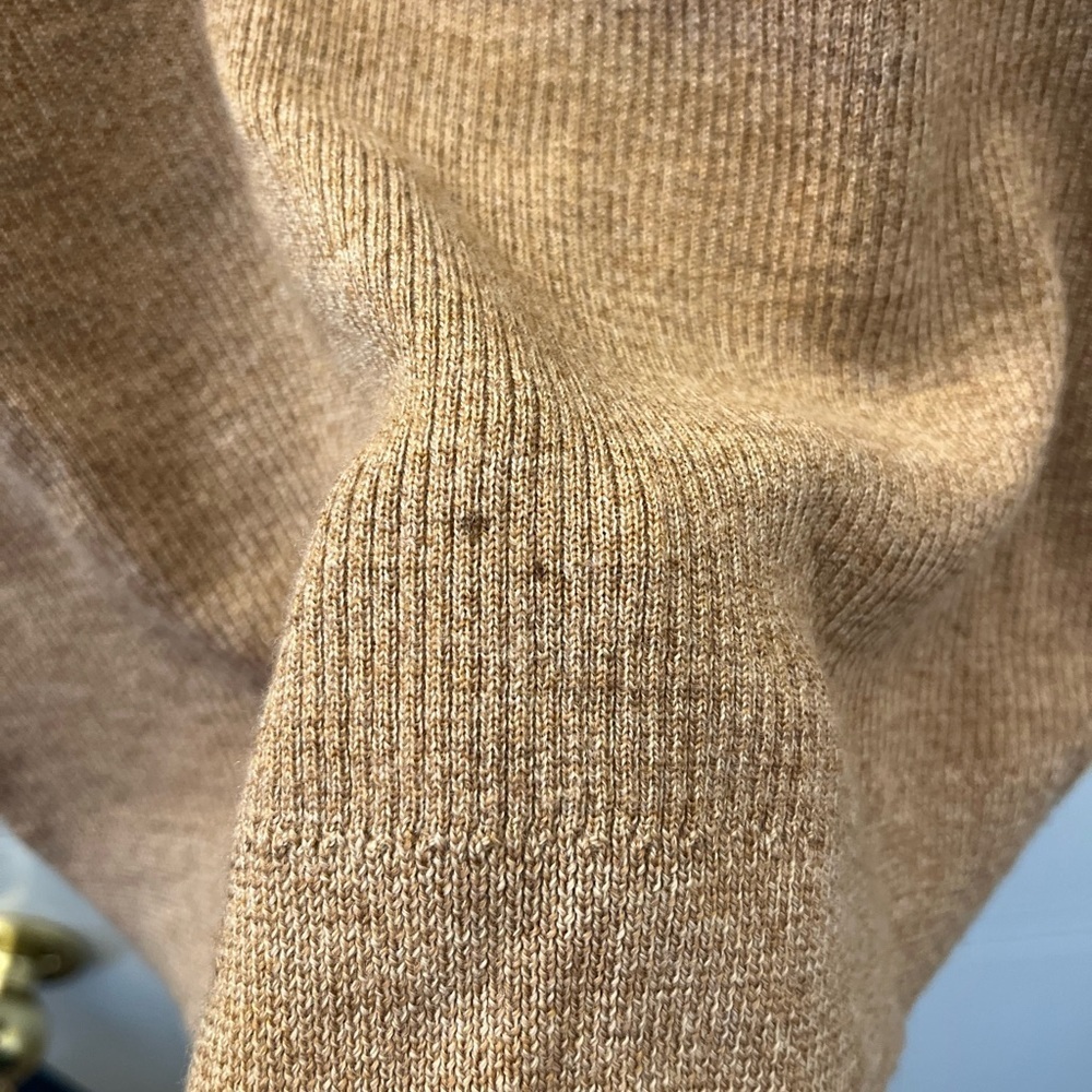 Tory Burch Merino Wool Ribbed Scoop Neck Sweater - Picture 8 of 12